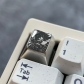 1U Titanium Alloy Artisan Keycaps Precision Pointillism for Mechanical Keyboard -Viper
